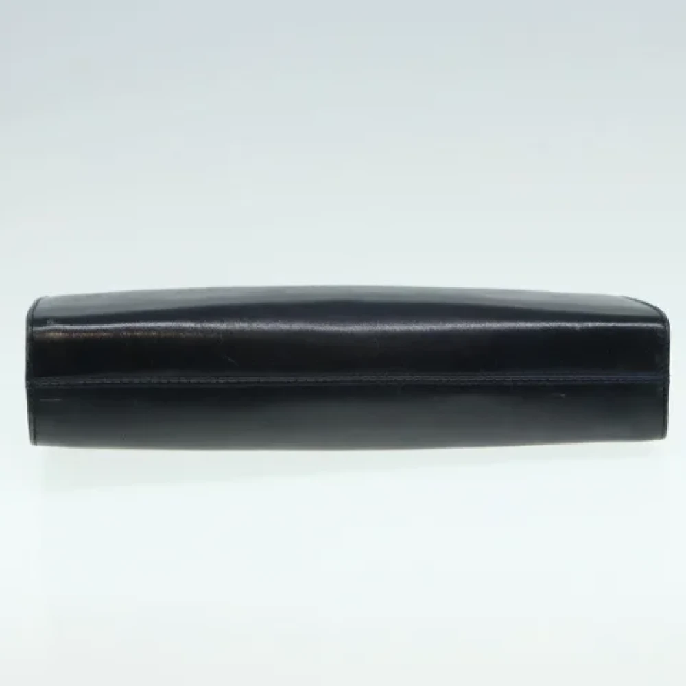 Salvatore Ferragamo Pre-owned Leather shoulder-bags Black Dames