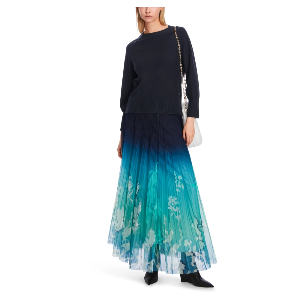Marc Cain Gebreide Trui Blue Dames