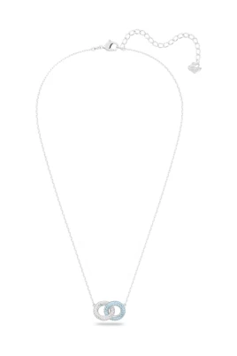 Stone Pavé Halsband med sammanlänkade cirklar