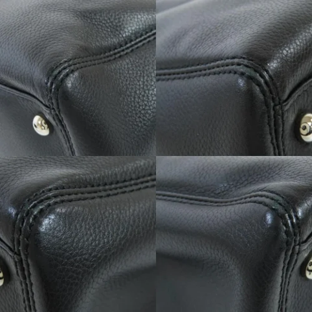 Chanel Vintage Pre-owned Canvas totes Black Dames