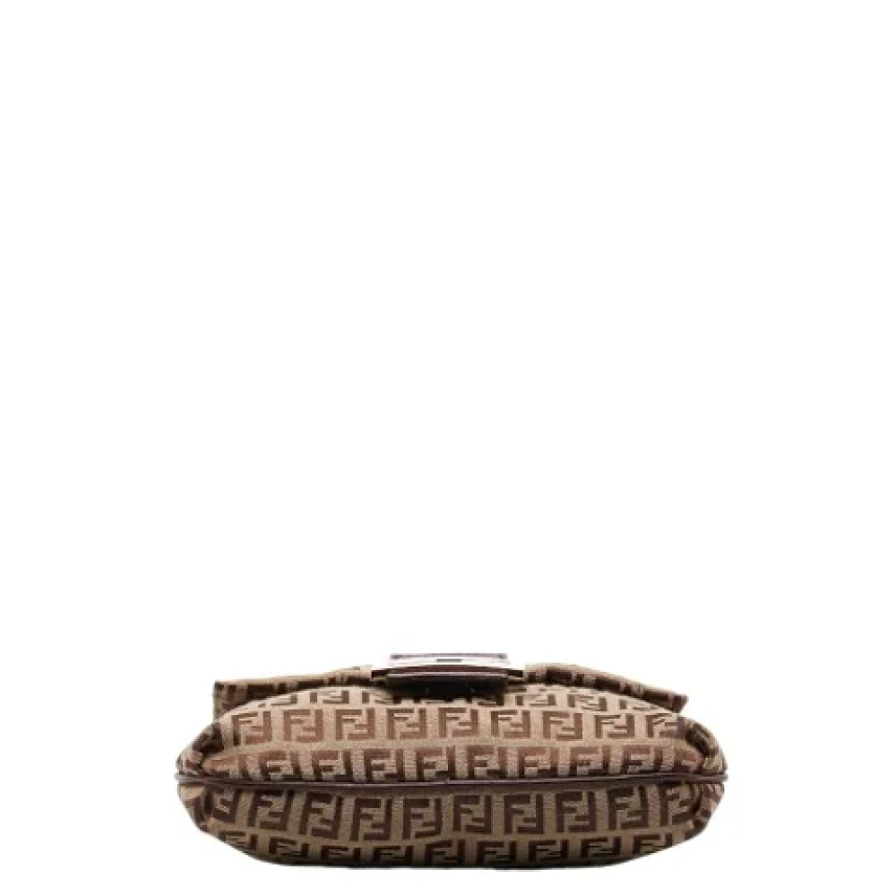 Fendi Vintage Pre-owned Canvas fendi-bags Brown Dames