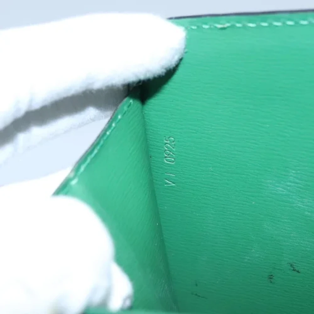 Louis Vuitton Vintage Pre-owned Leather louis-vuitton-bags Green Dames