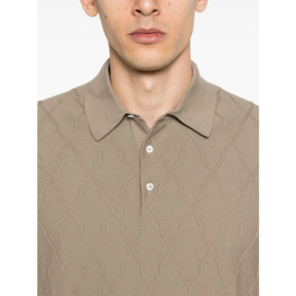 Corneliani Bruine Sweater Herenkleding Brown Heren