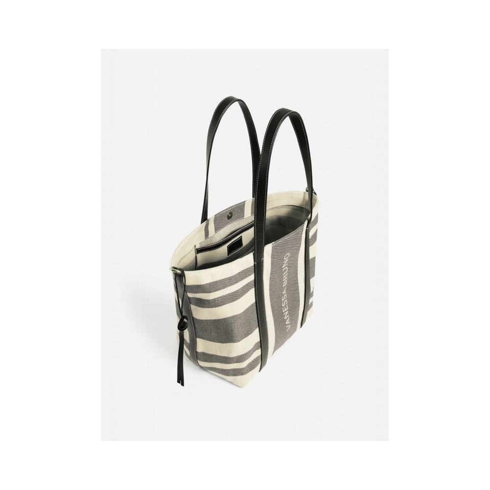 Vanessa Bruno Zwarte Schoudertas Zwarte Kleur White Dames