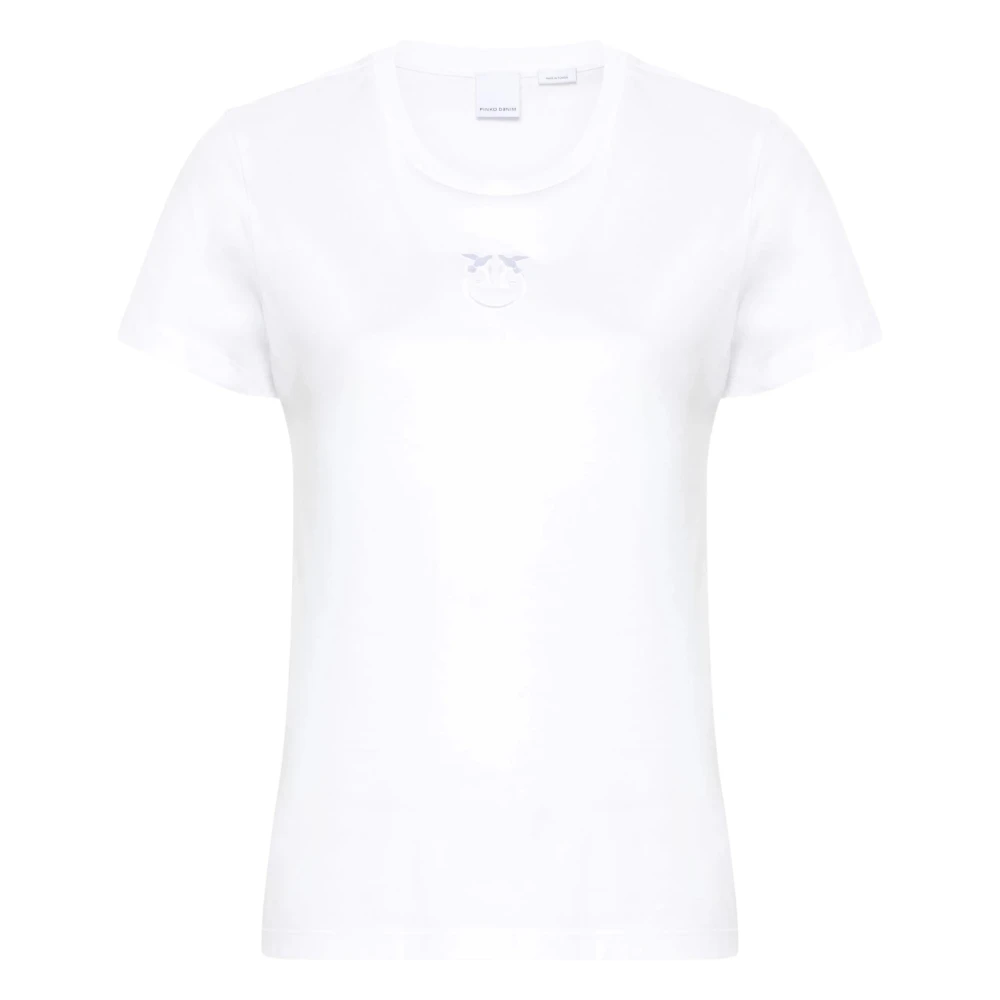 Pinko Briljant Wit Busso Lotto T-Shirt White Dames