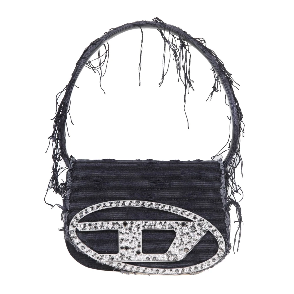 Diesel Donna Nero Borsa A Spalla 1Dr