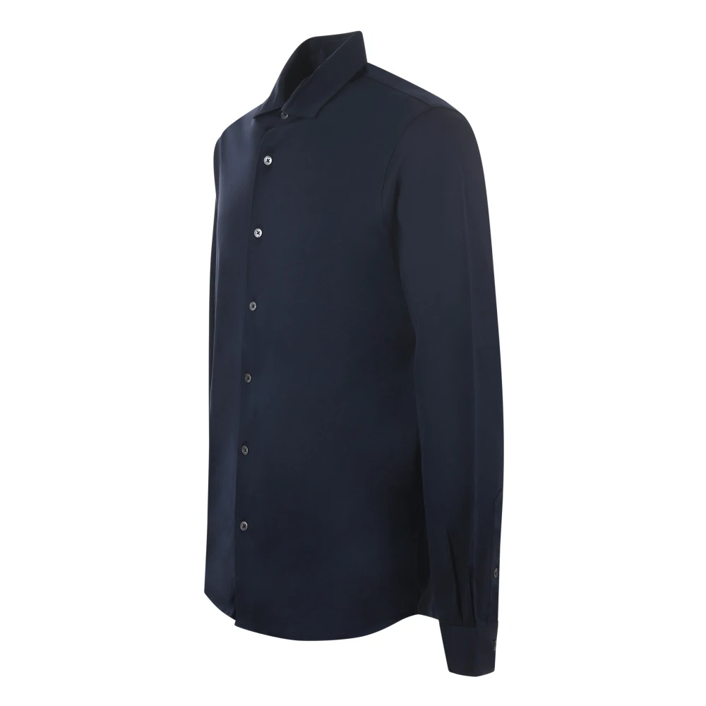 Filippo De Laurentiis Casual Shirts Blue Heren