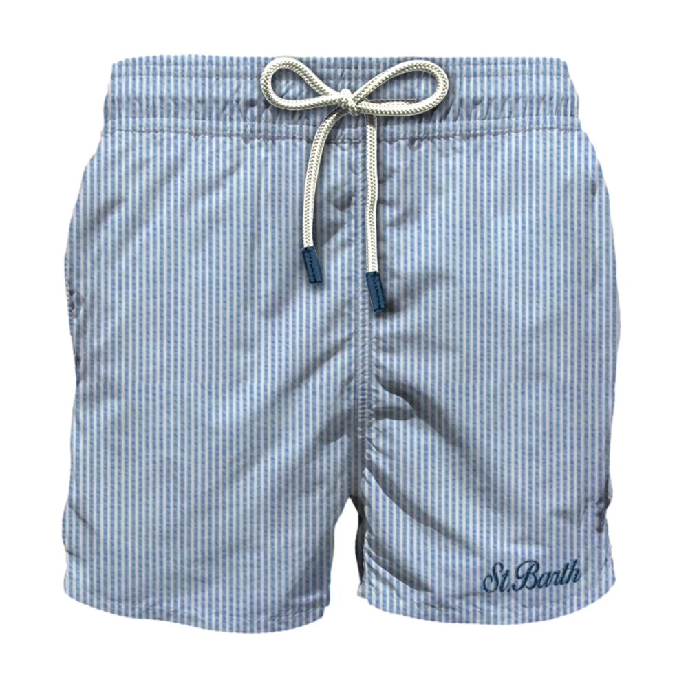 Mc2 Saint Barth Men's Blue Patmos Swim Shorts - Beachwear - Xl - Swimwear