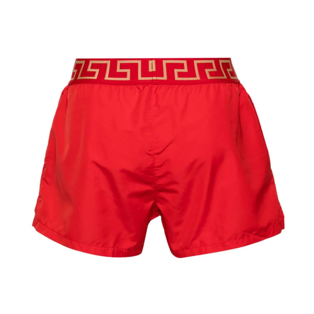 Versace Rood Zee Kleding Red Heren