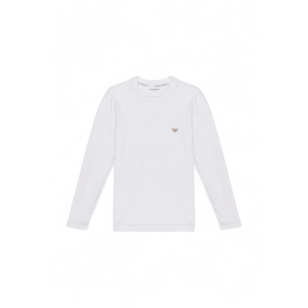 Emporio Armani Mannen T-shirt en Polo Collectie White Heren