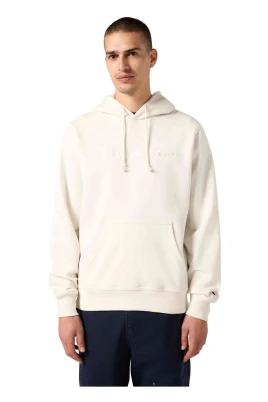 Icons Embroidered Toned Logo Hoodie
