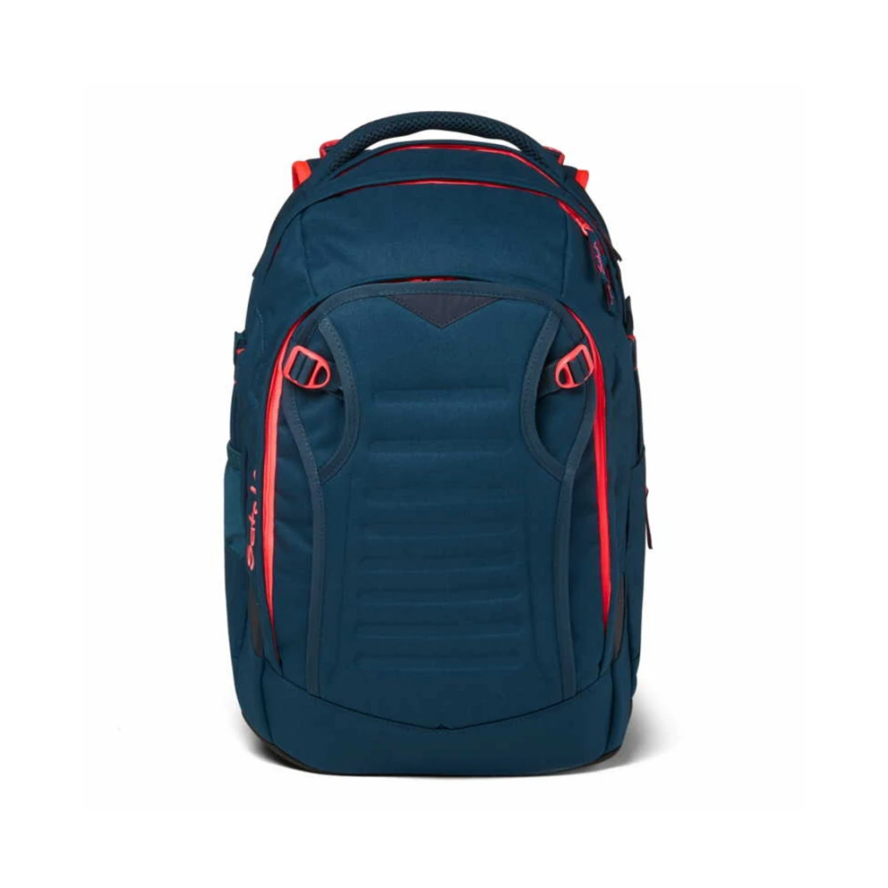 Satch Schoolrugzakken met Sat-Mat combi Blue Unisex
