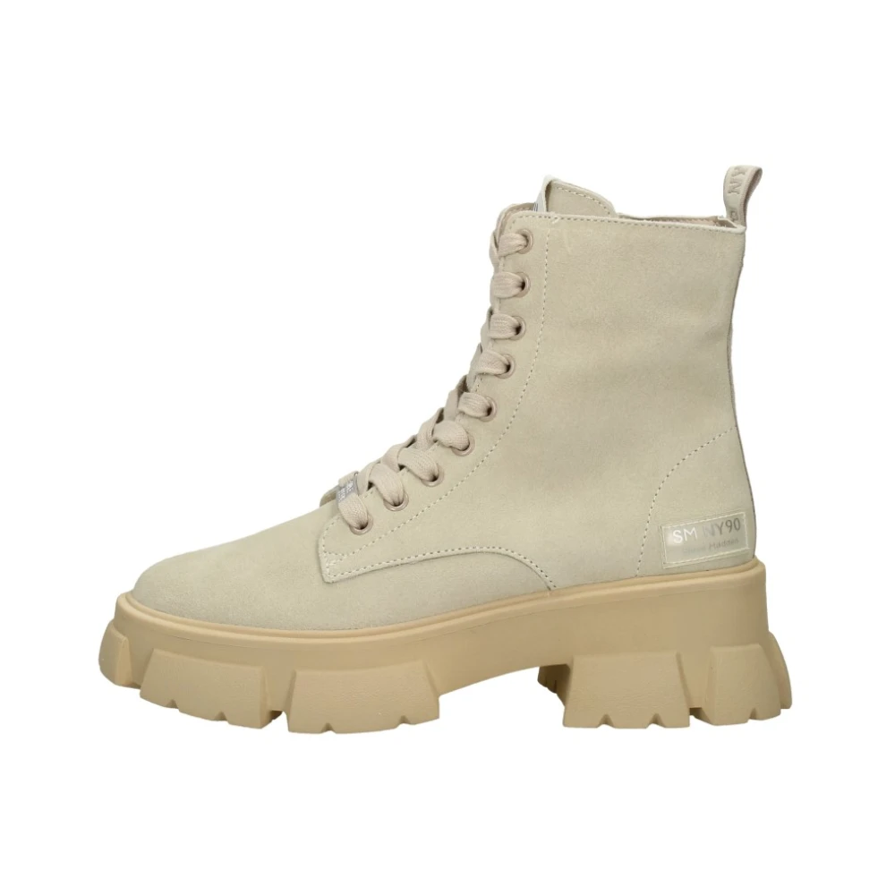 Steve Madden Damen Beige Stiefeletten Tanker - Bild 3