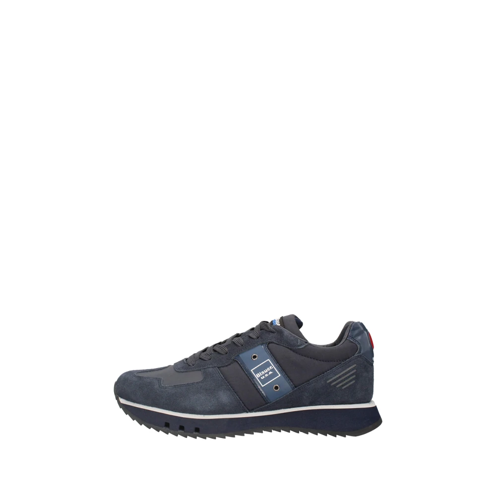 Blauer Blauwe Sneakers Heren Schoenen