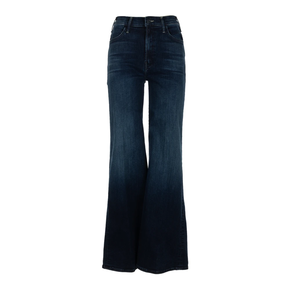 Mother Denim Hustler Roller Jeans Blue Dames