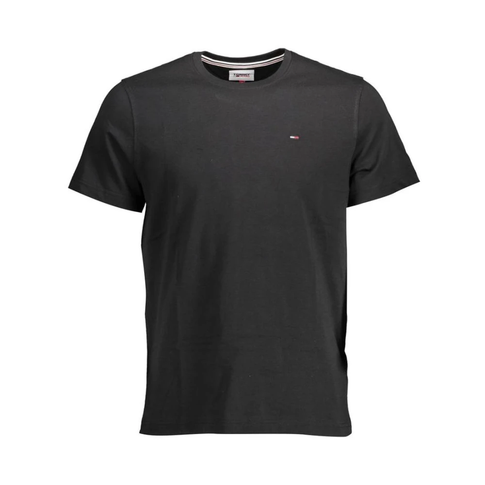 Tommy Hilfiger Men's Black Classic Crew Neck T-Shirt