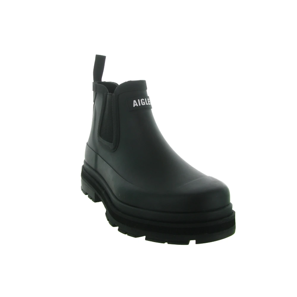 Aigle Lichtbruin Soft Rain 2 Schoenen Black Dames