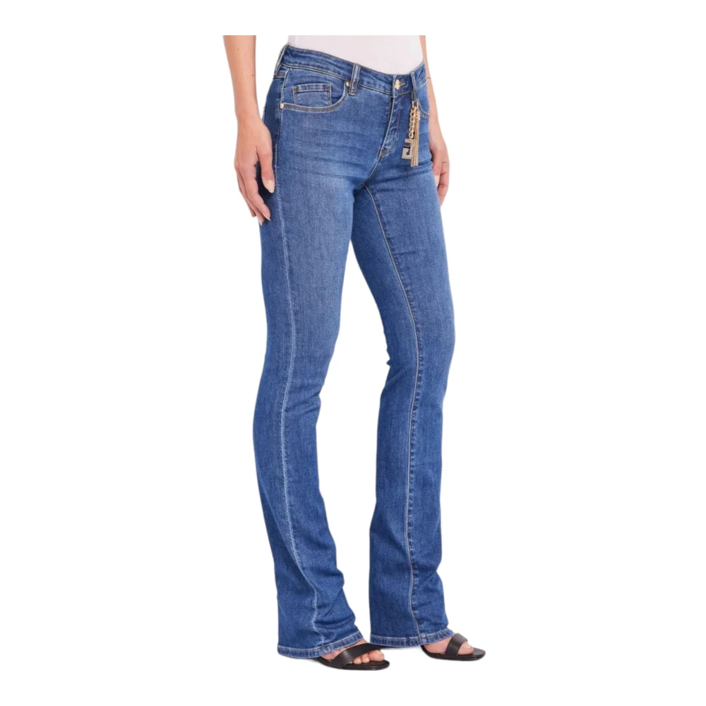 Gaudi Klassieke Boot-cut Jeans Blue Dames