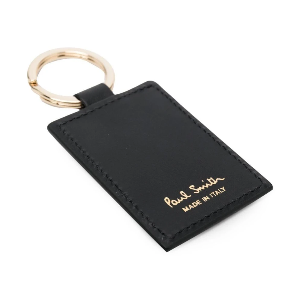 PS By Paul Smith Zwarte sleutelhanger voor mannen Black Heren