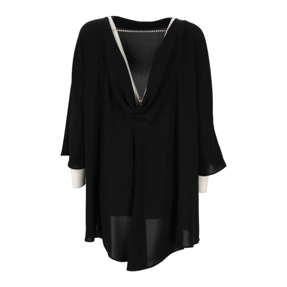 Max Mara Studio Zwarte Ferro Shirts Black Dames