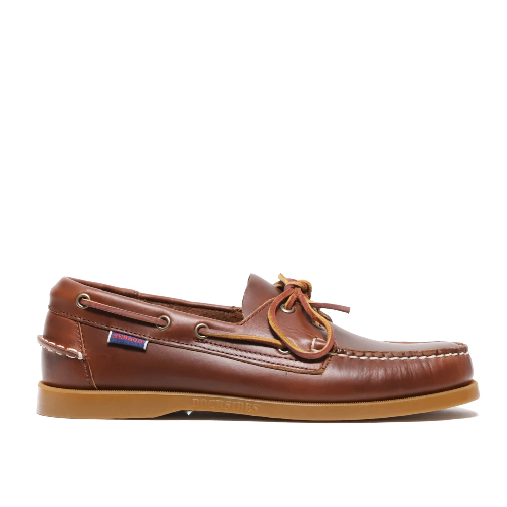 Sebago Men's Brown Sailor Shoes,, Shoes Moccasins Marrone Noos Size 10