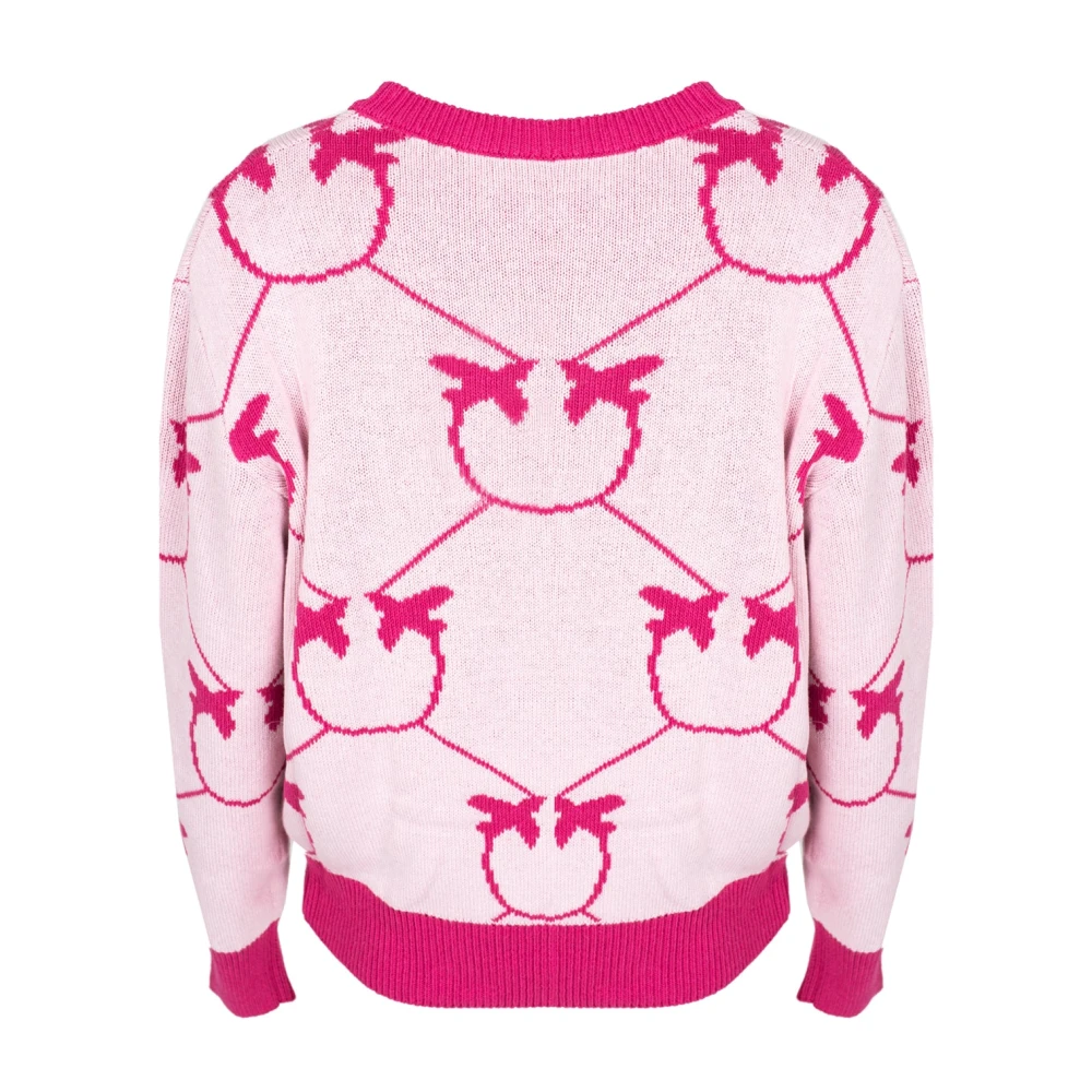 pinko Casual losvallende trui Pink Dames