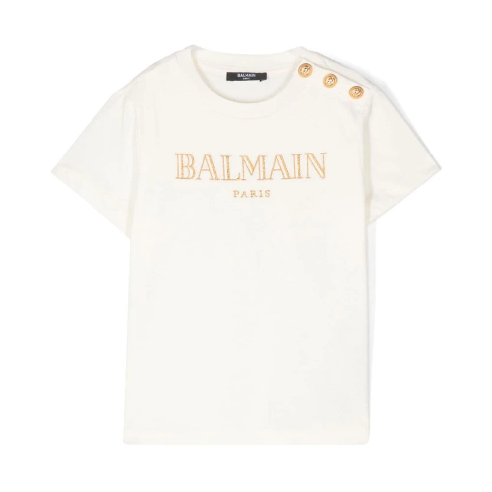 Balmain Snygga T-shirts och Polos White, Flicka