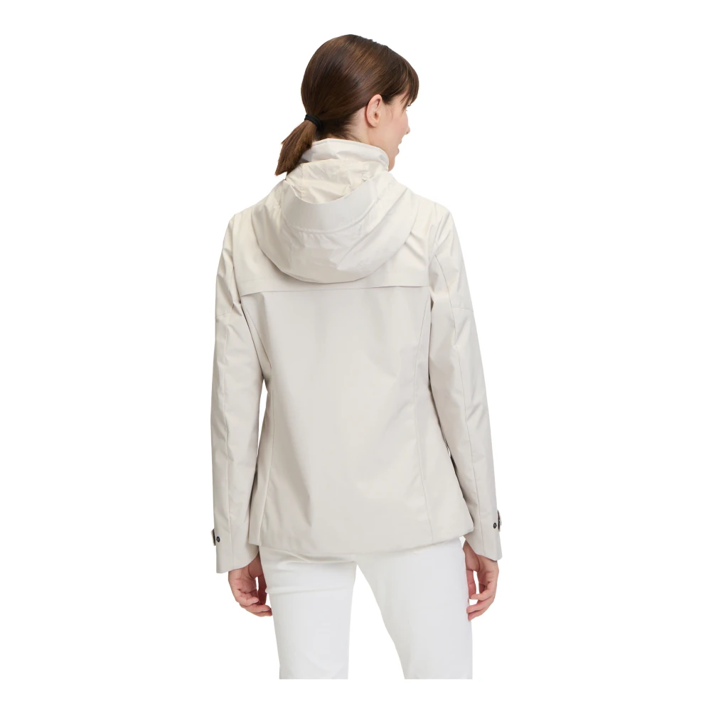 Betty Barclay Winddichte Parka met Flexibele Pasvorm Beige Dames