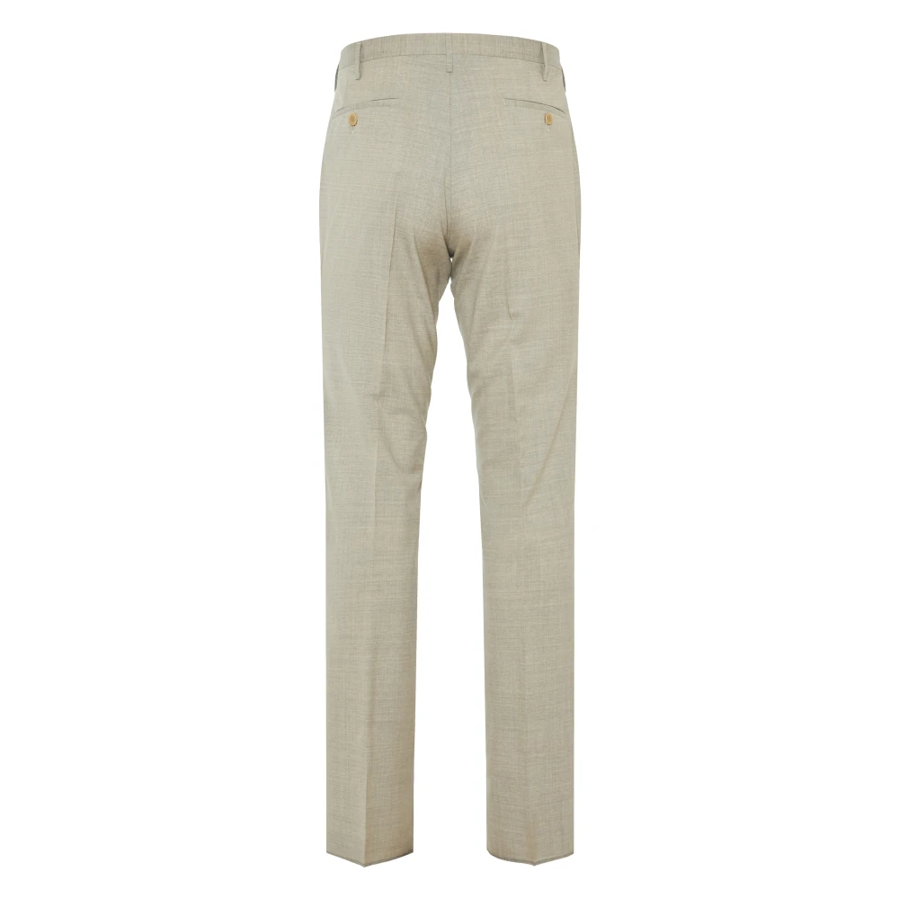 Rota Wollen broek gemaakt in Italië Beige Heren
