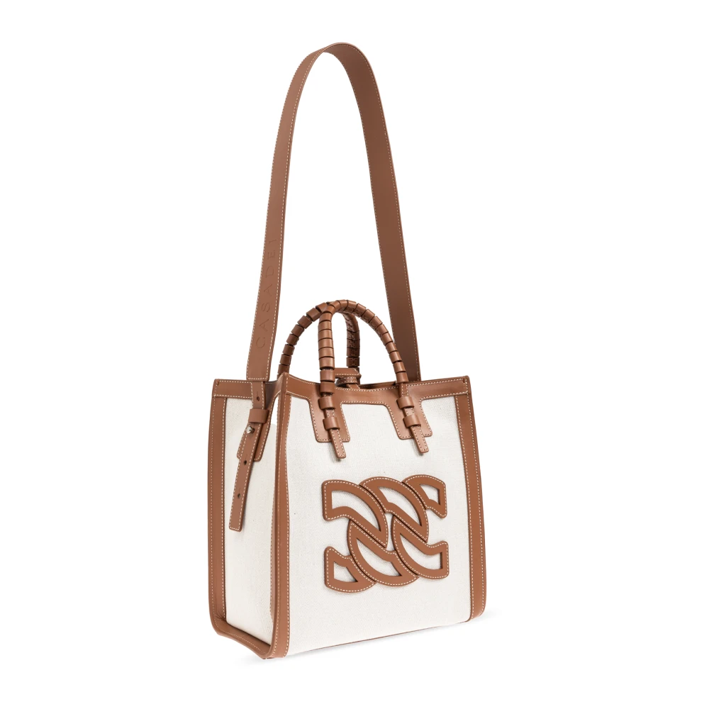 Casadei Beaurivage Mini shopper tas Beige Dames