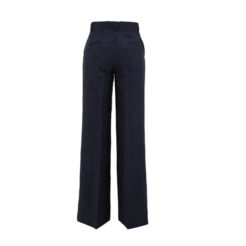 Douuod Woman Blauwe Broek Bianca Model Dd16 03 Blue Dames