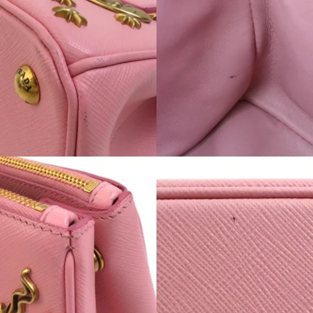 Prada Vintage Pre-owned Fabric prada-bags Pink Dames