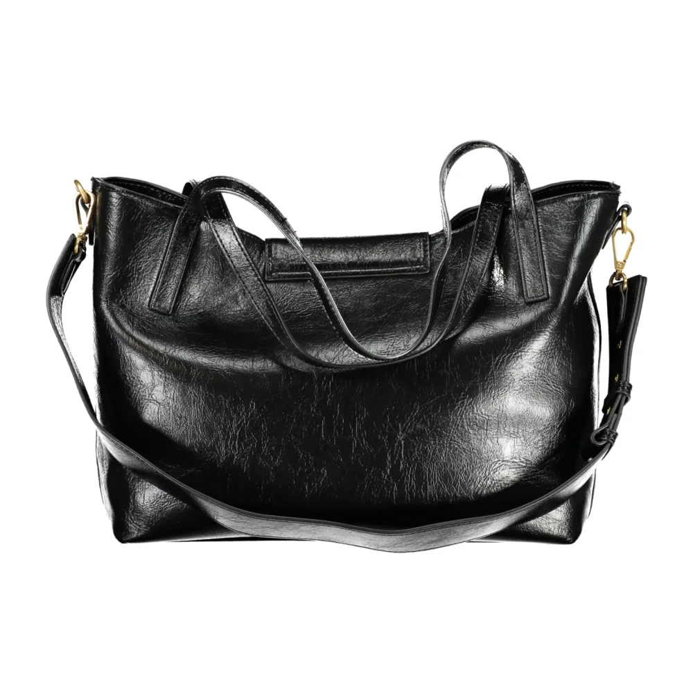 Valentino by Mario Valentino Zwarte schoudertas met afneembare handgreep Black Dames