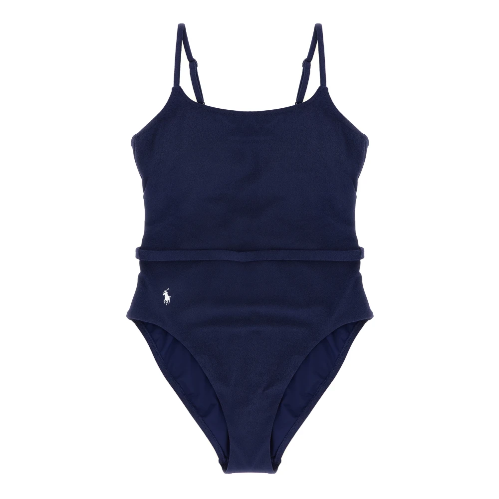 Polo Ralph Lauren Women's Blue Swimsuits, Xs, Kennedy One-Piece Swimsuit