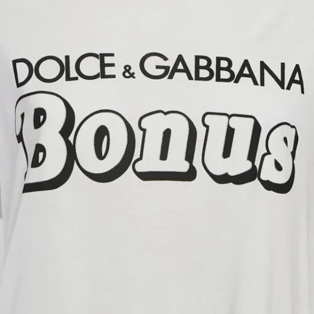 Dolce & Gabbana Pre-owned Fabric tops White Dames