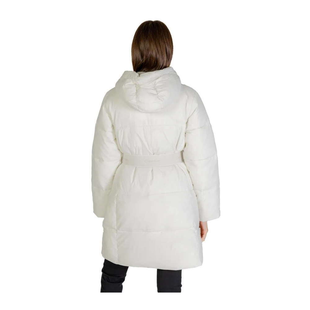 Calvin Klein Jeans Nylon Blend Jassen & Mantels Beige Dames