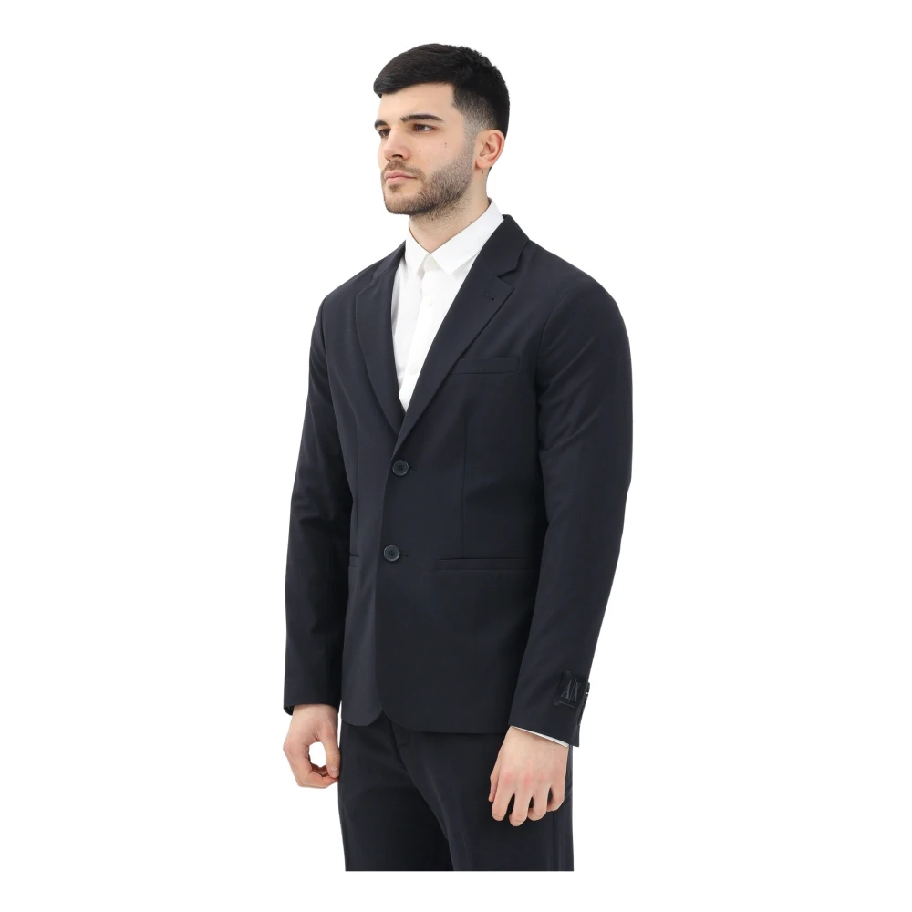 Armani Exchange Herren Blau Jacken, Xlgröße: