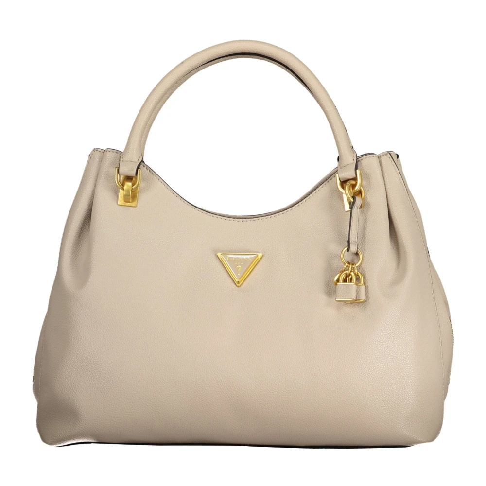 Guess Beige Schoudertas Cosette met Meerdere Compartimenten Beige Dames