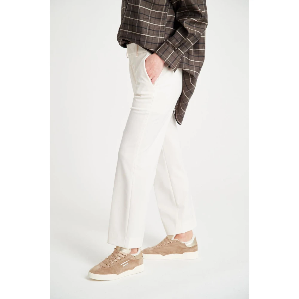 Dondup Meli Broek White Dames