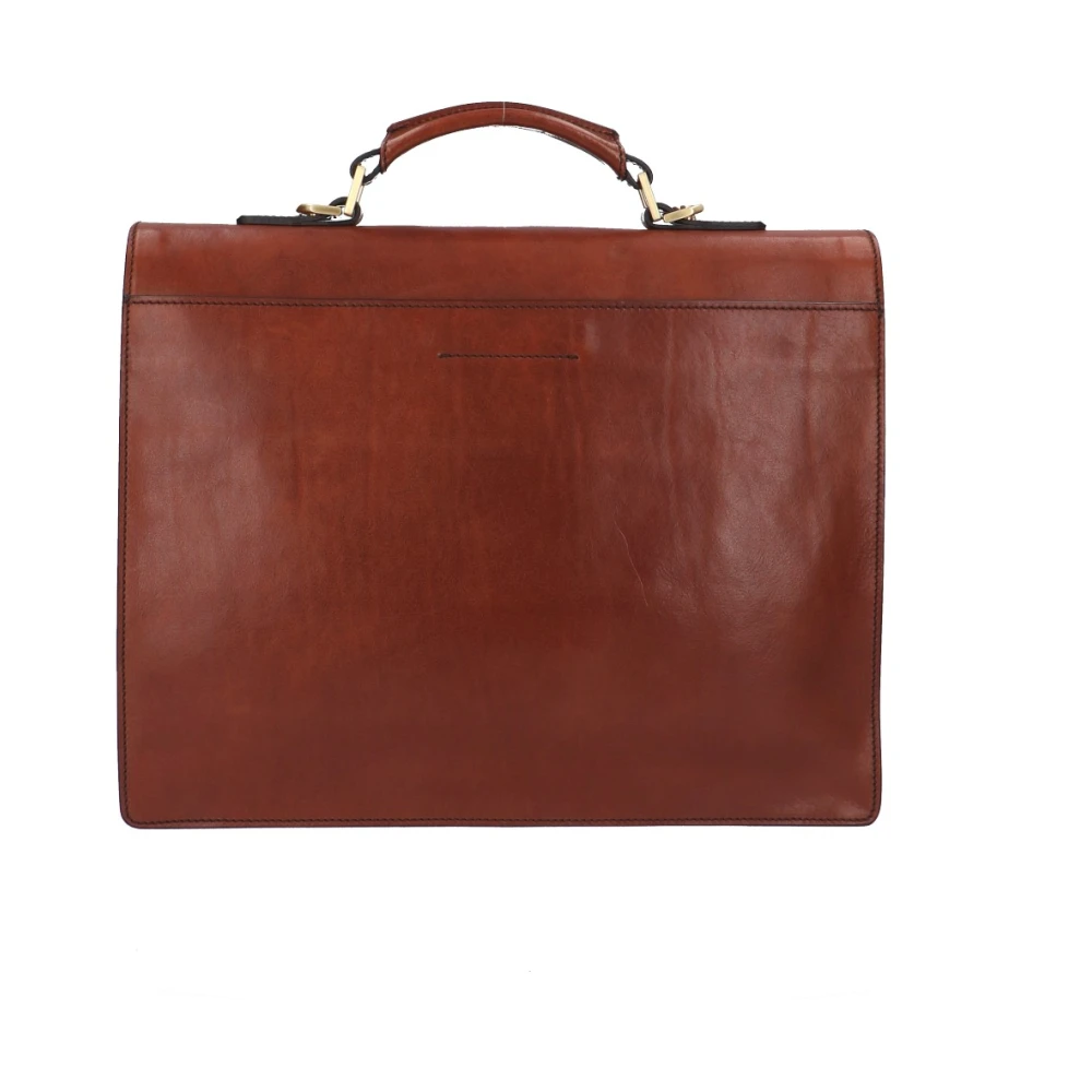The Bridge Laptop Bags & Cases Brown Heren