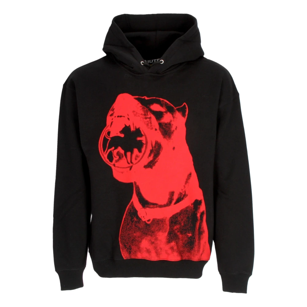 Iuter Zwarte Dogo Breed Hoodie Black Heren