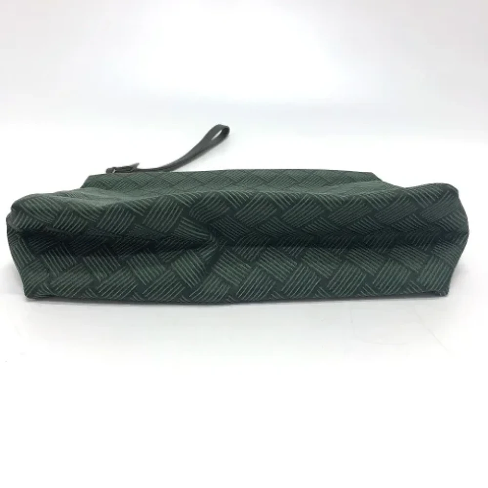 Bottega Veneta Vintage Pre-owned Fabric clutches Green Dames