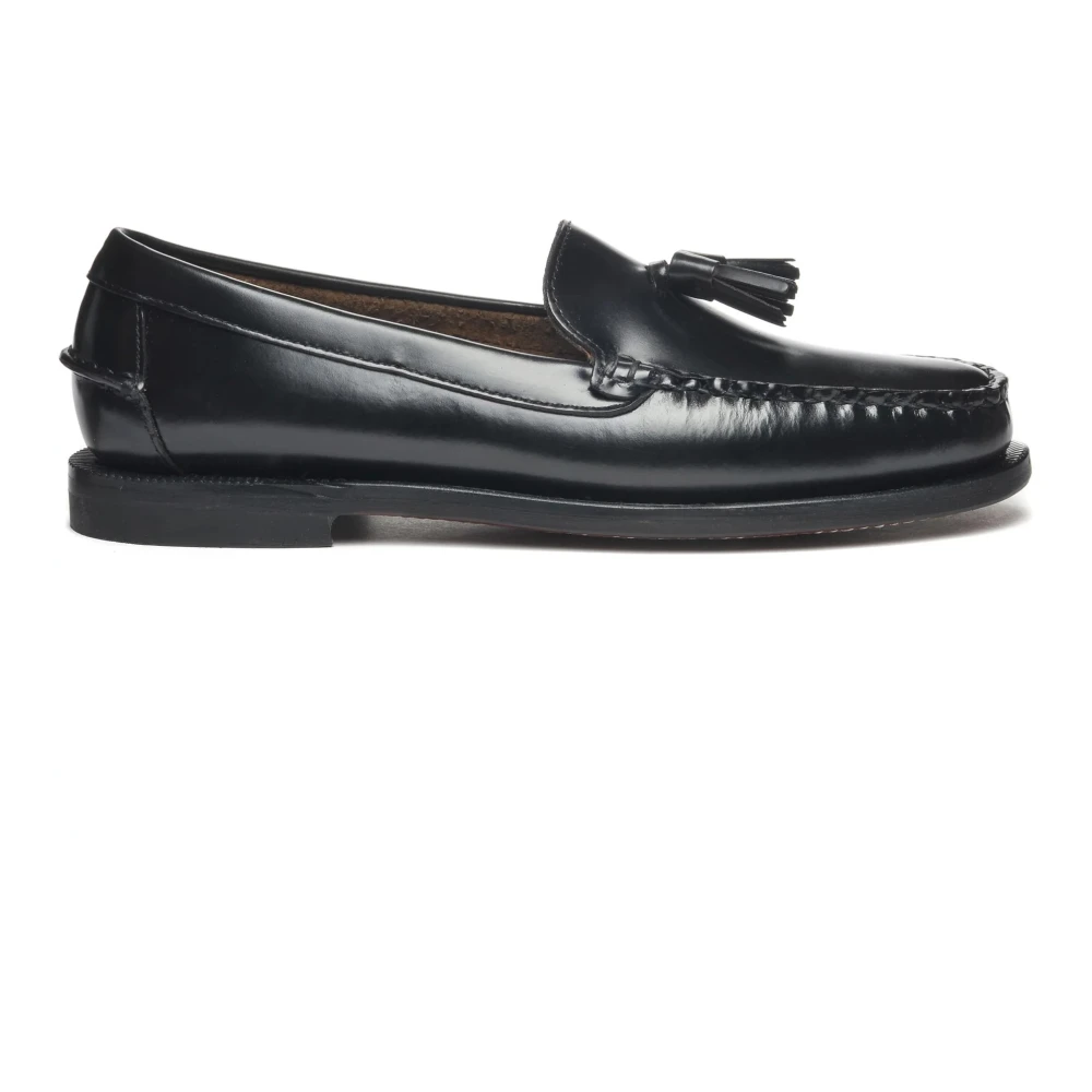 Sebago Donna Nero Mocassini Classic Will In Pelle - Immagine 4