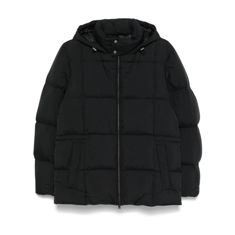 Herno Stijlvolle Jassen Collectie Black Heren