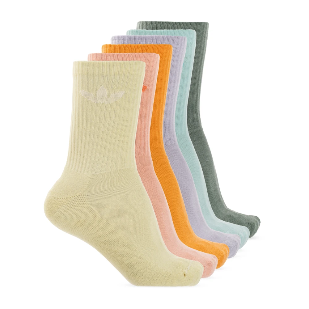 Adidas Viola Crew 6 Pack - Calze - Taglia 40-42 - Immagine 3