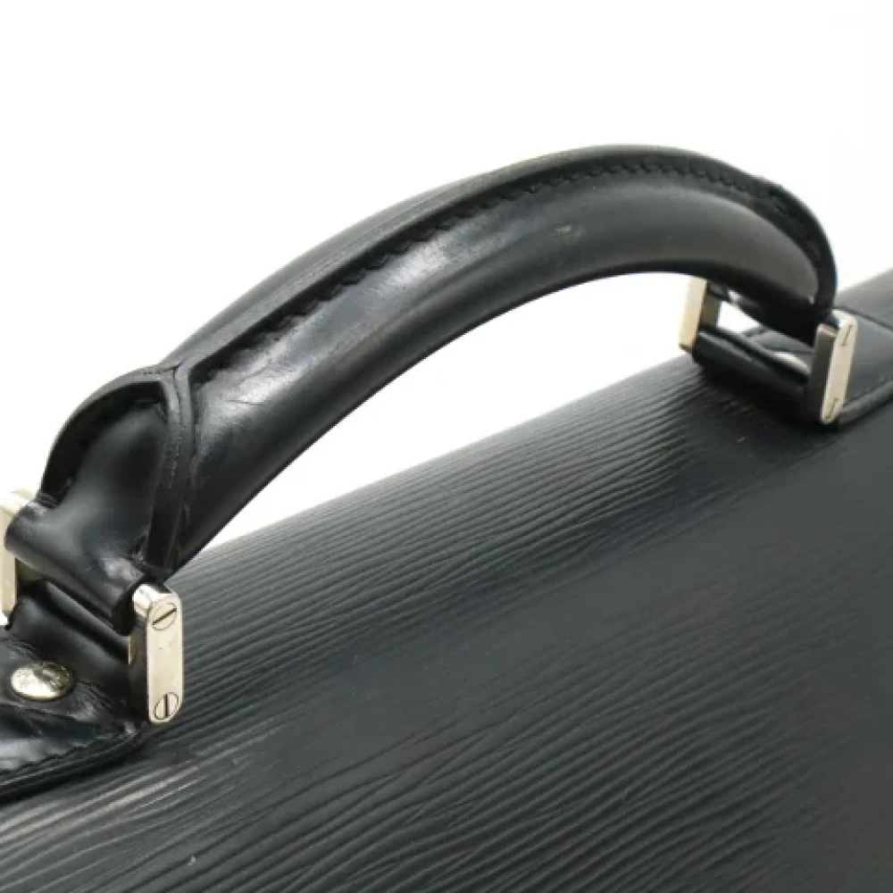 Louis Vuitton Vintage Pre-owned Leather louis-vuitton-bags Black Dames