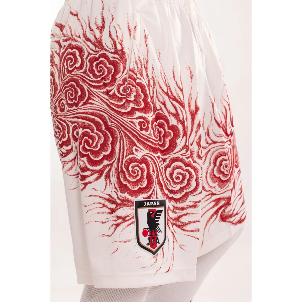 Y-3 Grafische Shorts in Cwhite Tepore White Heren