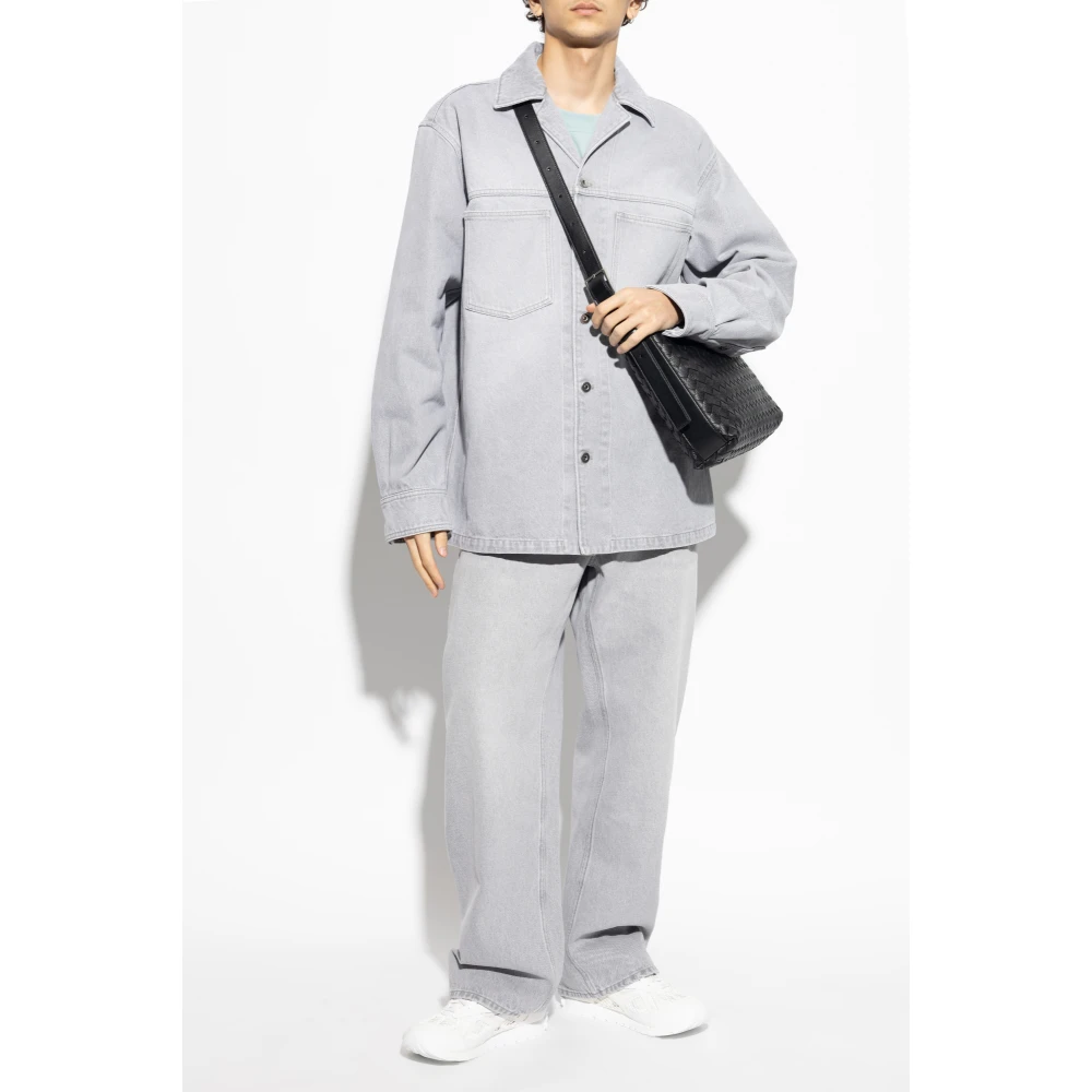 Bottega Veneta Denim jas Gray Heren