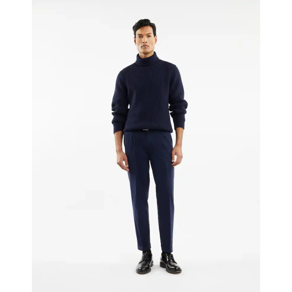 Fay Blauwe Stijlvolle Broek Blue Heren