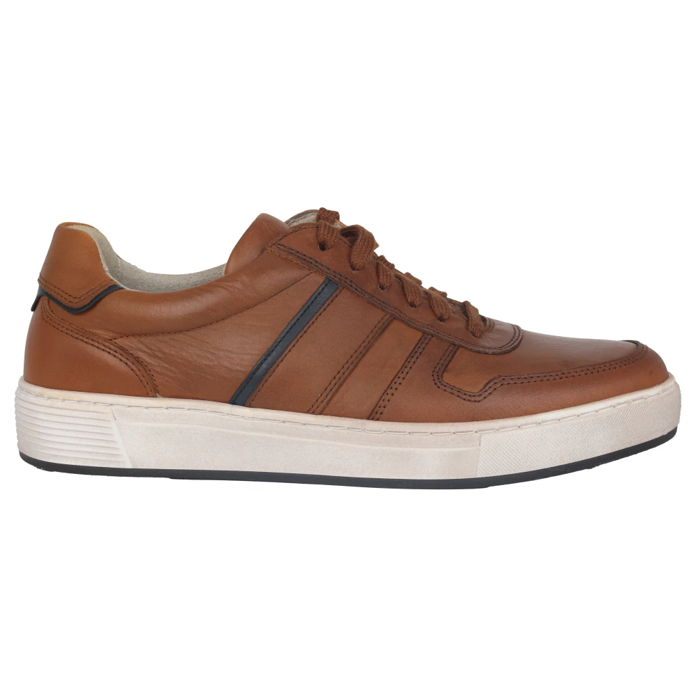 Gabor Stijlvolle Bruine Sneakers Heren Schoenen